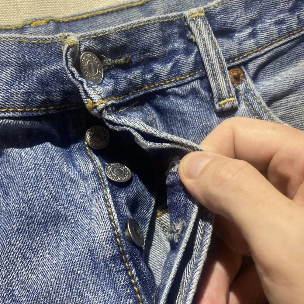 Vintage 1987 501 Levi's Men's 34x34 Button Fly